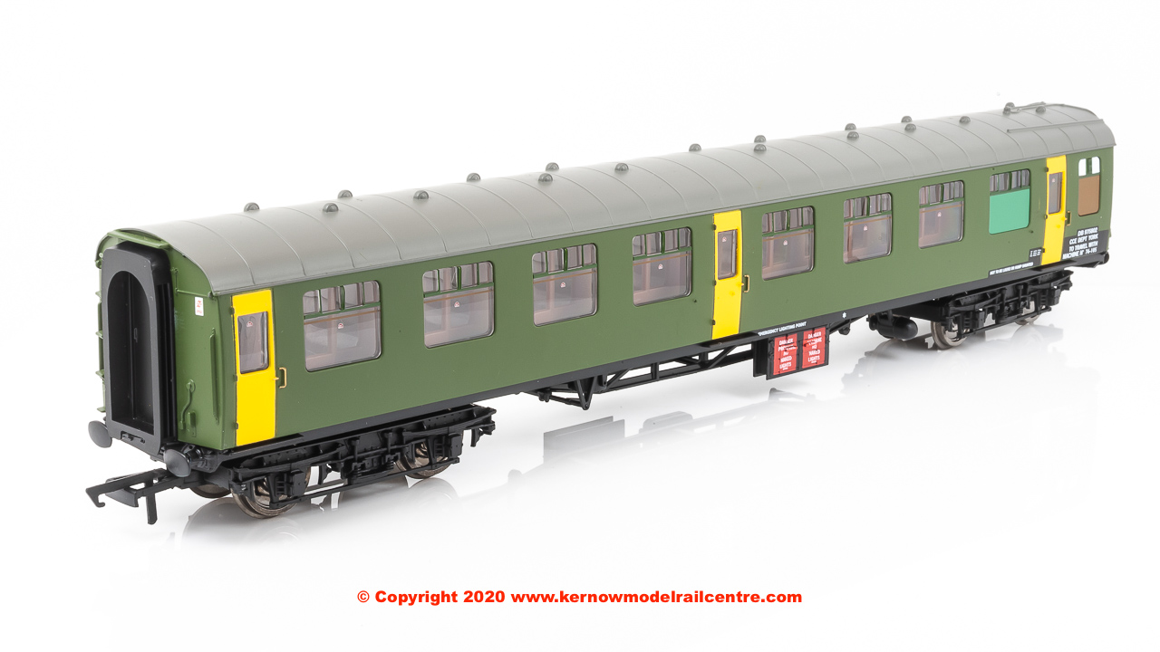 R40007 Hornby ex-Mk1 SK Ballast Cleaner Train Staff Coach number DB 975802 in BR Departmental livery